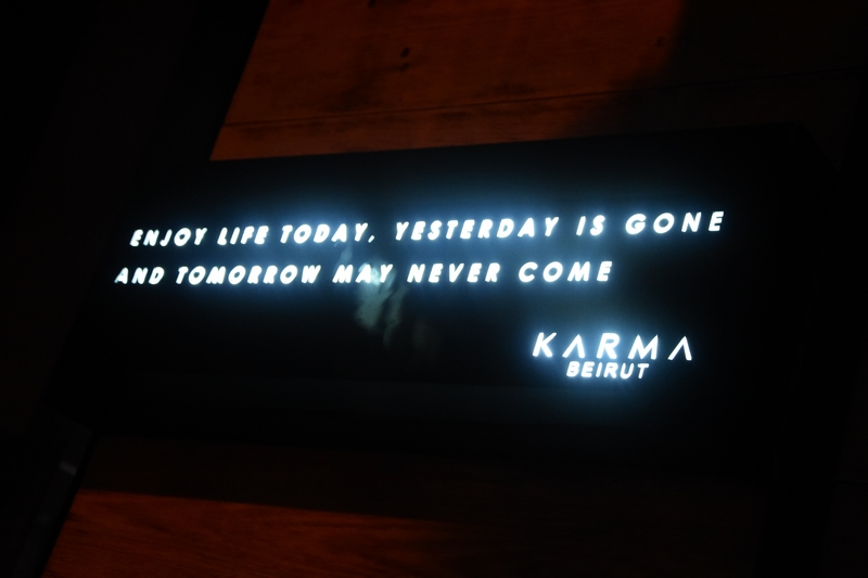 Karma Beirut on Wednesday Night